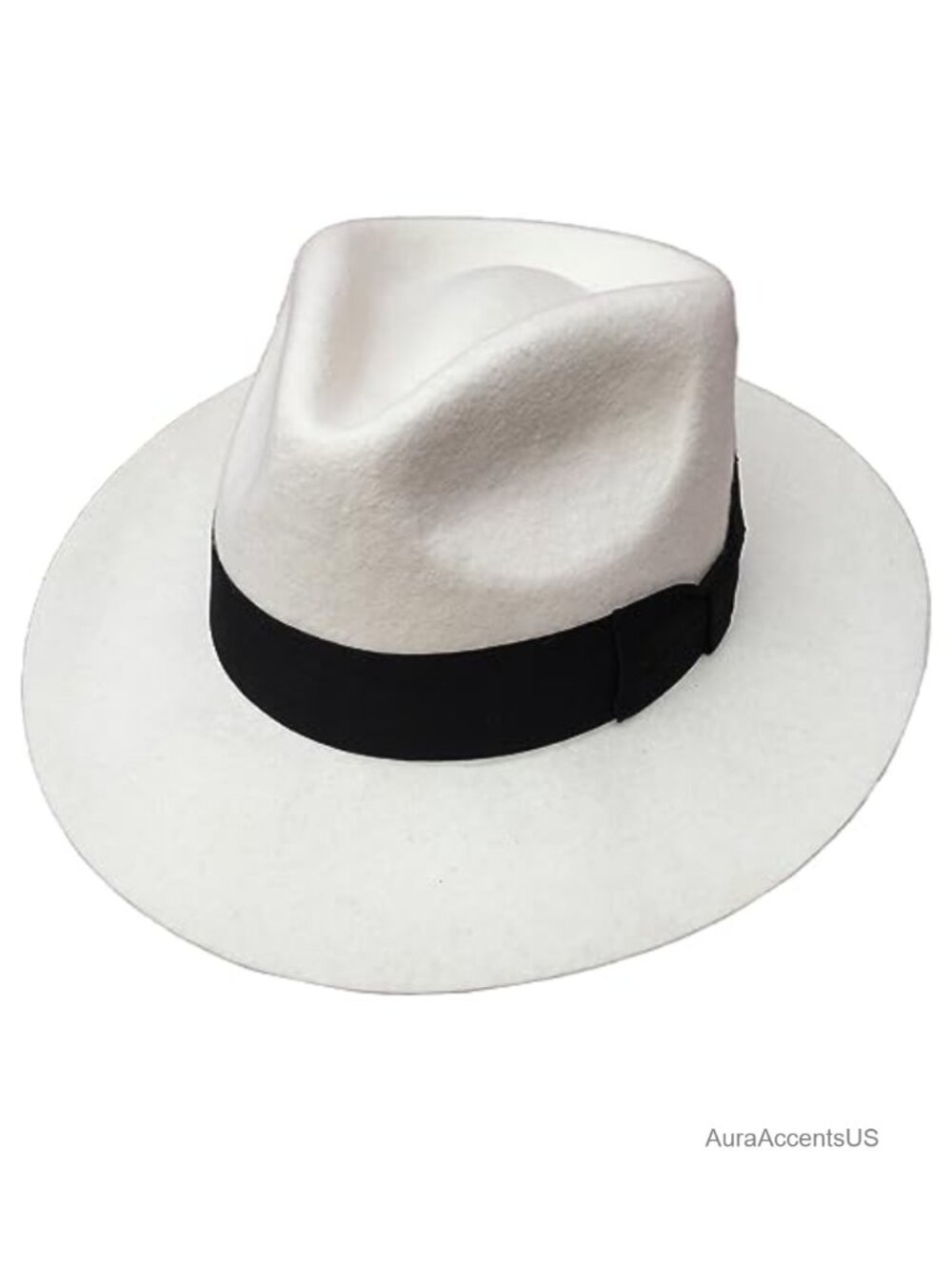 Wool Felt Fedora Hat Men's Godfather Gangster Mobster Gentleman